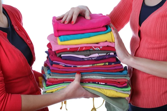 Freshly cleaned and folded clothes — White Dove Cleaners Toronto